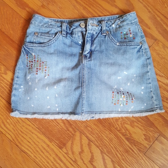 Limited Too Denim Skirt - Girls Size 14 - Picture 1 of 3